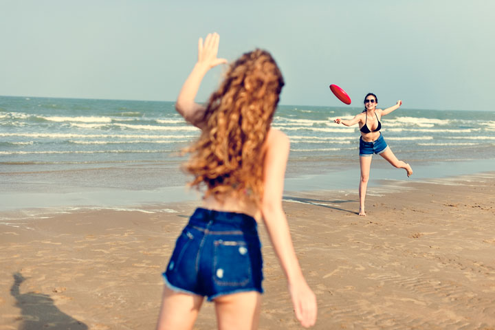 Frisbee on the beach anyone?